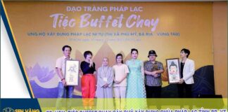 TP. HCM: TIỆC BUFFET CHAY GÂY QUỸ XÂY DỰNG CHÙA PHÁP LẠC TỈNH BR- VT