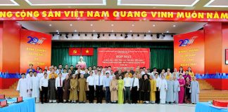 TP. HCM: HỌP MẶT CHỨC SẮC CÁC TÔN GIÁO HUYỆN BÌNH CHÁNH