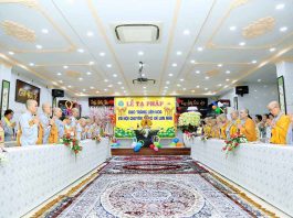 TP. HCM: LỄ TẠ PHÁP ĐẠO TRÀNG LIÊN HOA VÀ HỘI CHUYÊN TU CHÙA BỒ ĐỀ LAN NHÃ