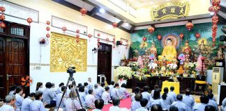 TP. HCM: CHÙA BỒ ĐỀ LAN NHÃ TỔ CHỨC KHOÁ TU 1 NGÀY AN LẠC.