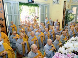 TP. HCM: PHÂN BAN NI GIỚI TW VÀ TP. HCM VIẾNG TANG CỐ NI TRƯỞNG THÍCH NỮ NHƯ NGỌC.