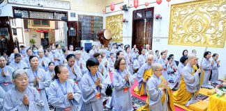 TP. HCM: KHÓA TU 1 NGÀY AN LẠC TẠI CHÙA BỒ ĐỀ LAN NHÃ