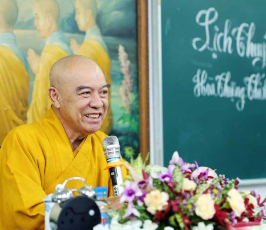 TP. HCM: Hòa thượng Thích Nhật Hỷ thuyết giảng trong Khóa tu Ngày An Lạc tại Chùa Phước Viên