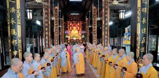 TP. HCM: LỄ “CỔ PHẬT KHẤT THỰC” TẠI ĐẠO TRÀNG AN CƯ CHÙA PHÁP VÕ HUYỆN NHÀ BÈ