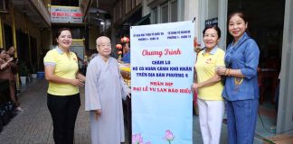 TP. HCM: TỔ ĐÌNH TỪ NGHIÊM TỔ CHỨC SIÊU THỊ “0” ĐỒNG CHĂM LO HỘ HOÀN CẢNH KHÓ KHĂN TRÊN ĐỊA BÀN