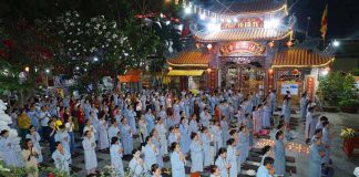 TP. HCM: CHÙA PHÁP VÕ TRANG NGHIÊM TỔ CHỨC NGÀY VÍA ĐỨC QUÁN THẾ ÂM BỒ TÁT