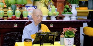 TP. HCM: CHÙA BỒ ĐỀ LAN NHÃ TỔ CHỨC KHÓA TU BÁT QUAN TRAI “MỘT NGÀY AN LẠC” LẦN THỨ 160