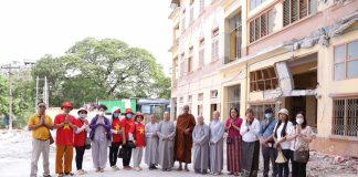 {ẢNH} NGÀY THỨ 4 ĐOÀN NI GIỚI TRUNG ƯƠNG VÀ TP. HCM CÙNG PHẬT TỬ TU VIỆN LONG HƯNG TIẾP TỤC HỖ TRỢ ĐỒNG BÀO MYANMAR