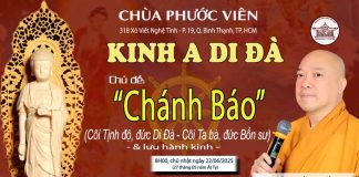 TP. HCM: KINH A DI ĐÀ DO TT. THÍCH ĐỨC TRƯỜNG THUYẾT GIẢNG TẠI CHÙA PHƯỚC VIÊN
