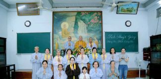 TP. HCM: “NGÀY AN LẠC” CỦA KHÓA TU MỘT NGÀY TẠI CHÙA PHƯỚC VIÊN