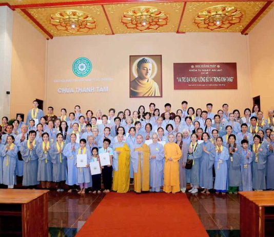 TP. HCM: KHOÁ TU NGÀY AN LẠC LẦN 7 TẠI CHÙA THANH TÂM