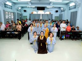 TP. HCM: KHÓA TU “NGÀY AN LẠC” VỚI PHÁP THOẠI “SẮC HUYỄN DUYÊN KHÔNG” TẠI CHÙA PHƯỚC VIÊN
