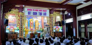 TP. HCM: NI SƯ NHƯ NGUYỆT PHÁP THOẠI CHỦ ĐỀ: “GIỮ GIỚI – NỀN TẢNG AN ỔN CHO GIA ĐÌNH VÀ XÃ HỘI” TẠI CHÙA BỬU QUANG