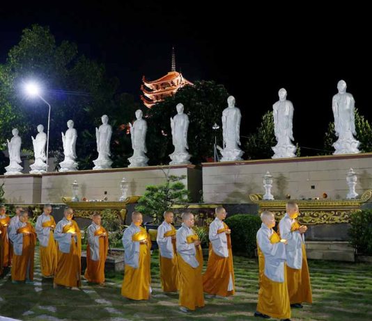 {ẢNH} NGÀY KHÁNH ĐẢN ĐỨC PHẬT A DI ĐÀ TẠI CHÙA THANH TÂM