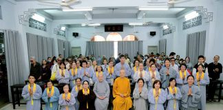 TP. HCM: DI HUẤN ĐAO LỢI KHƠI NGUỒN TỰ TÁNH ĐỊA TẠNG TRONG KHÓA TU NGÀY AN LẠC TẠI CHÙA PHƯỚC VIÊN