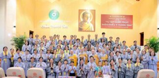 “TU TẬP NHIẾP PHỤC THÂN KHẨU Ý THANH TỊNH” LÀ CHỦ ĐỀ KHÓA TU NGÀY AN LẠC TẠI CHÙA THANH TÂM