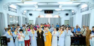 TP. HCM: NT. THÍCH TỪ NHẪN THUYẾT GIẢNG CHỦ ĐỀ: “HẠNH BỐ THÍ LỢI NGƯỜI VÀ MÌNH”