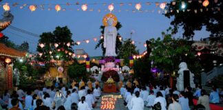 TP. HCM: CHÙA PHÁP VÕ TỔ CHỨC LỄ VÍA ĐỨC BỒ TÁT QUAN THẾ ÂM ĐẢN SANH