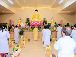 TP. HCM: ĐẠO TRÀNG PHÁP HOA – QUÁN THẾ ÂM TRÌ TỤNG CHÚ LĂNG NGHIÊM TẠI CHÙA PHỔ MINH