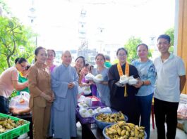 TP. HCM: CHÙA PHƯỚC VIÊN PHỤC VỤ 1.000 PHẦN CƠM CHAY TỪ THIỆN
