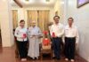 TP. HCM: LÃNH ĐẠO HỘI CHỮ THẬP ĐỎ THÀNH PHỐ CHÚC MỪNG PHẬT ĐẢN CHÙA THANH TÂM
