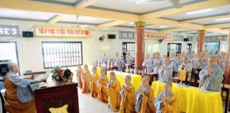 TP. HCM: NI SƯ THÍCH NHƯ NGUYỆT THUYẾT GIẢNG TẠI TRƯỜNG HẠ CHÙA KIỀU ĐÀM