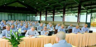 TP. HCM: 62 GIỚI TỬ NI THỌ GIỚI TẠI ĐẠI GIỚI ĐÀN THANH KIỂM HỌC MÔN QUY SƠN CẢNH SÁCH DO NI SƯ THÍCH NHƯ NGUYỆT GIẢNG DẠY