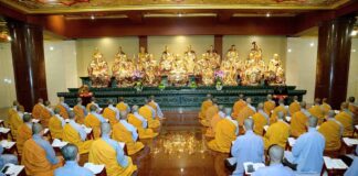 TP. HCM: GIỚI TỬ NI MIỆT MÀI TỤNG LUẬT CHUẨN BỊ THỌ GIỚI TẠI ĐẠI GIỚI ĐÀN THANH KIỂM SẮP TỚI
