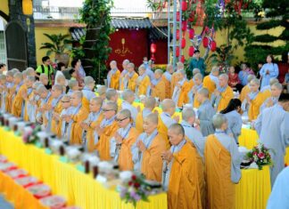 TP. HCM: CHÙA KIỀU ĐÀM TỔ CHỨC LỄ SỚT BÁT CÚNG DƯỜNG 200 VỊ HÀNH GIẢ AN CƯ
