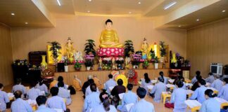 TP. HCM: ĐẠO TRÀNG LĂNG NGHIÊM ĐẠI BI TÂM TRÌ TỤNG CHÚ THỦ LĂNG NGHIÊM TẠI CHÙA PHỔ MINH XÃ HƯNG LONG