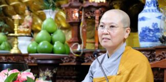 TP. HCM: NI SƯ DIỆU HIẾU THUYẾT GIẢNG TẠI KHÓA TU NGÀY AN LẠC TẠI CHÙA GIÁC NGỘ VỚI CHỦ ĐỀ “BUÔNG XẢ”