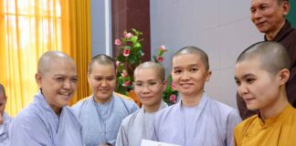TP.HCM: TRAO HỌC BỔNG KIỀU ĐÀM DI CHO TĂNG NI NCS TIẾN SĨ, HỌC VIÊN THẠC SĨ PHẬT HỌC HỌC VIỆN PGVN