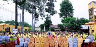 TP. HCM: CHÙA SÙNG HƯNG KHAI MẠC KHÓA TU CON VỀ BÊN PHẬT LẦN 4