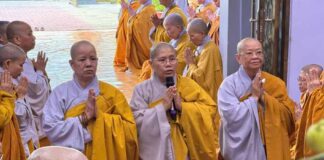 TP. HCM: HẠ TRƯỜNG CHÙA THIỀN LÂM TÁC PHÁP AN CƯ KIẾT HẠ