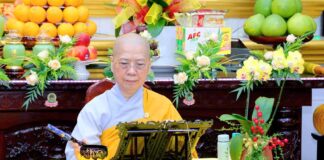 TP. HCM: NI SƯ THÍCH NHƯ LAN CHIA SẺ CHỦ ĐỀ “THÀNH TRÌ BẢO HỘ CÔNG ĐỨC” TẠI CHÙA BỒ ĐỀ LAN NHÃ