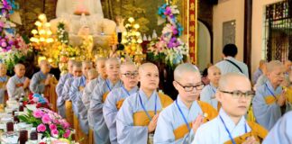 TP. HCM: CHÙA KIỀU ĐÀM TỔ CHỨC LỄ SỚT BÁT CÚNG DƯỜNG 200 VỊ HÀNH GIẢ