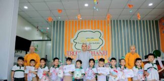 TP. HCM: NGÀY BÉ RA TRƯỜNG TẠI MẪU GIÁO SEN VÀNG XÃ BÌNH LỢI