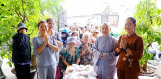 TP. HCM : CHÙA PHƯỚC VIÊN PHỤC VỤ 1.000 PHẦN CƠM CHAY TỪ THIỆN