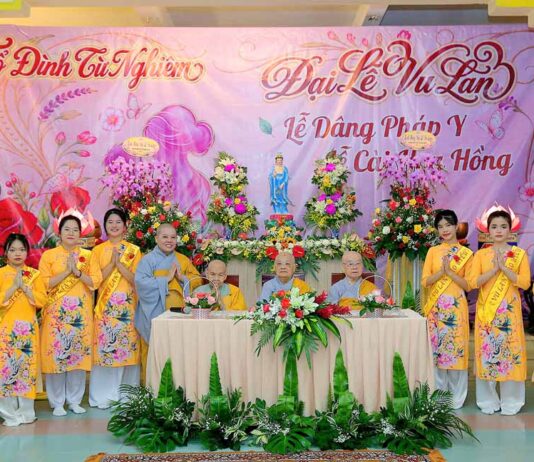 TP. HCM: TỔ ĐÌNH TỪ NGHIÊM CỬ HÀNH ĐẠI LỄ VU LAN TRI ÂN BÁO HIẾU NĂM 2026