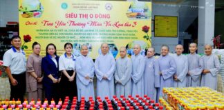 TP. HCM: CHÙA BỒ ĐỀ LAN NHÃ TỔ CHỨC “SIÊU THỊ 0 ĐỒNG – TRAO YÊU THƯƠNG MÙA VU LAN” LẦN THỨ 3