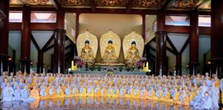 TP. HCM: 529 HÀNH GIẢ NI TỰ TỨ MÃN HẠ TẠI HẠ TRƯỜNG CHÙA THANH TÂM