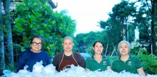 TP. HCM: CHÙA THANH TÂM VÀ NHÀ HÀNG CHAY HUỆ TÂM PHỤC VỤ 700 PHẦN CƠM CHAY ĐẾN NGƯỜI DÂN ĐỊA PHƯƠNG