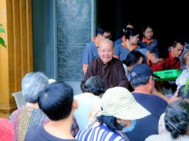 TP. HCM: CHÙA PHƯỚC VIÊN PHỤC VỤ 1.000 PHẦN CƠM CHAY TỪ THIỆN