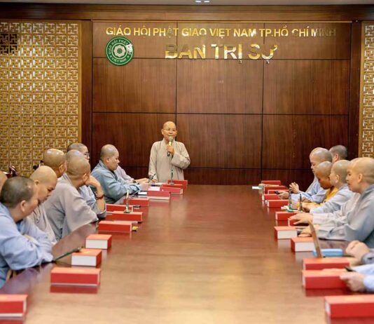 NI GIỚI TP. HCM HỌP TRIỂN KHAI CÔNG TÁC PHẬT SỰ SẮP TỚI